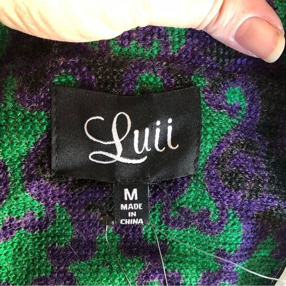 Anthropologie Luii V-Neck Buttons Boho Jacket - M - Picture 15 of 16